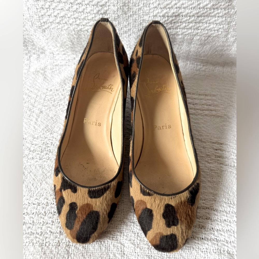 leopard Christian louboutin
